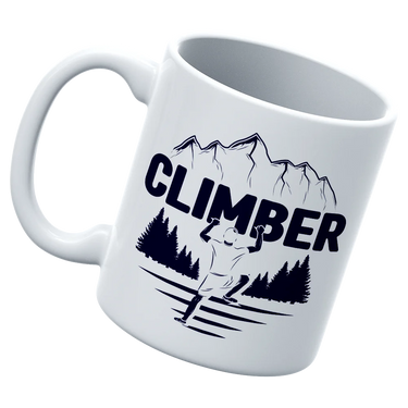 Climber White 11oz Mug